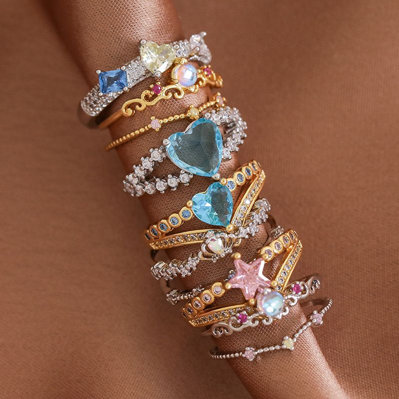 Adjustable Heart Ring