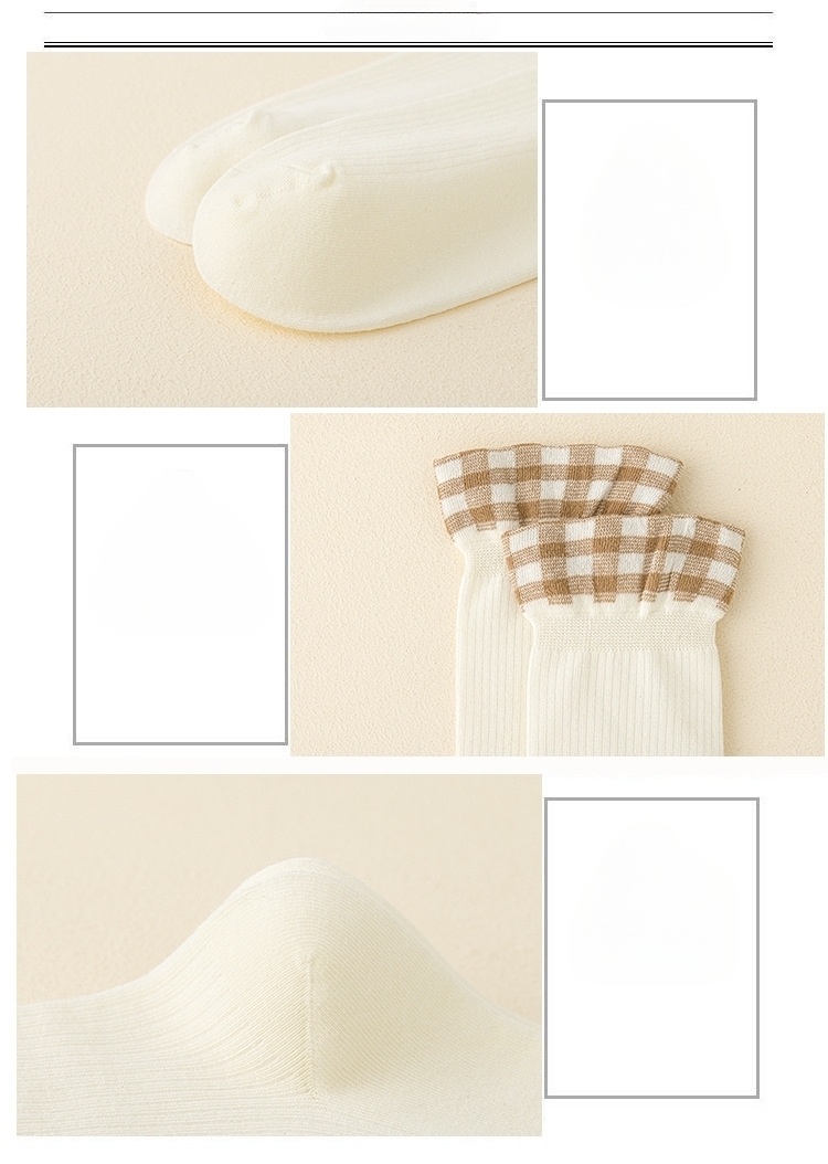 Meias Côncavas de Algodão