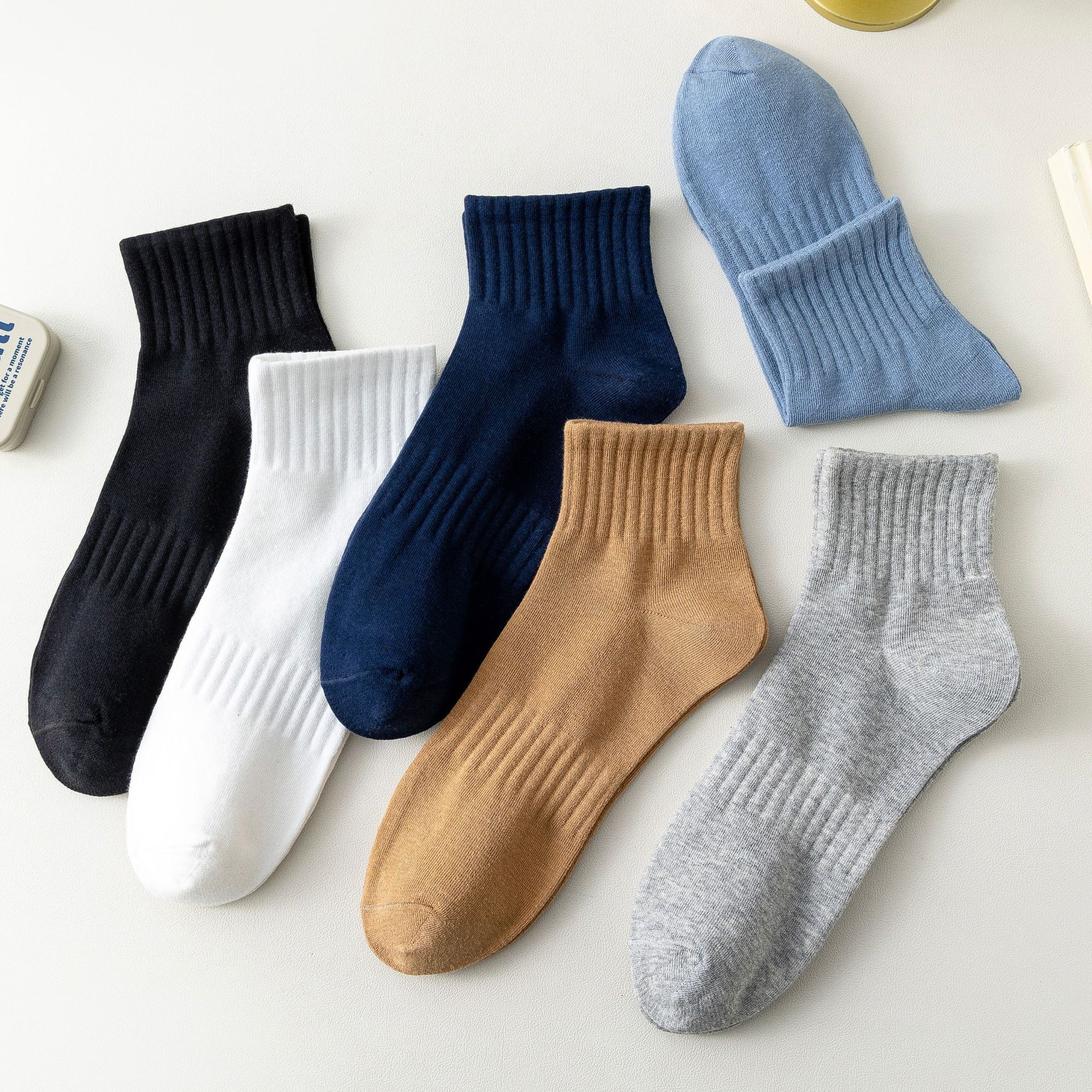 Meias Baixas de Algodão para Homens