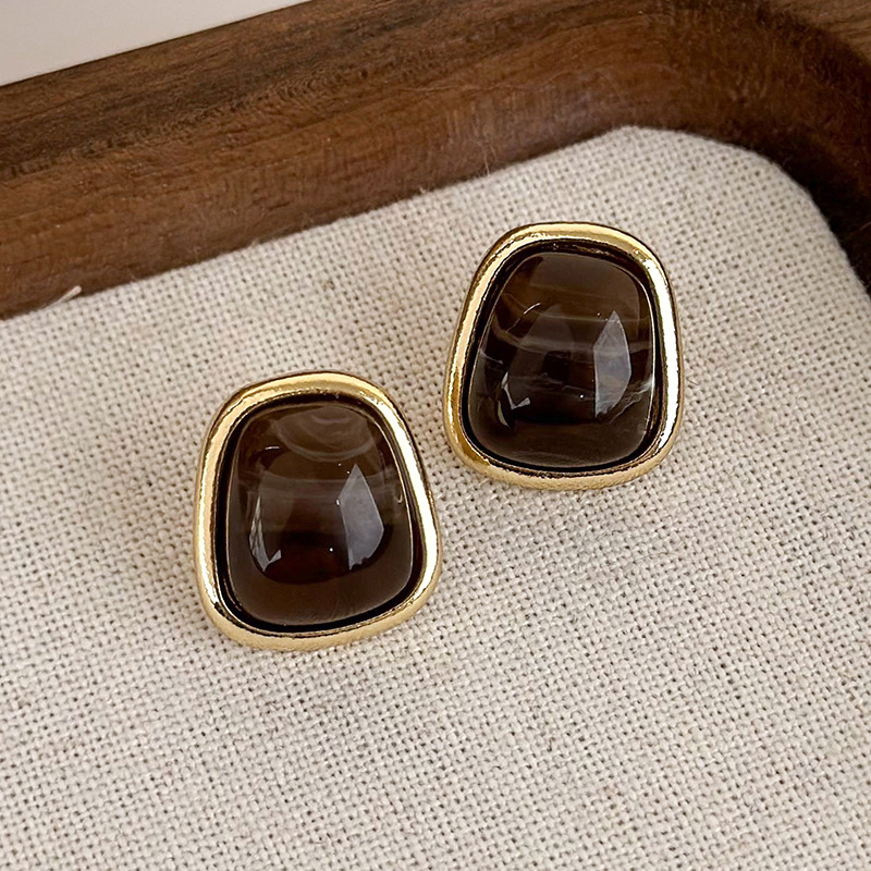 빈티지 미니멀리스트 기하학 드롭 귀걸이