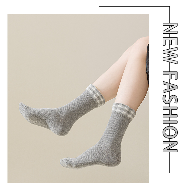 Meias Côncavas de Algodão