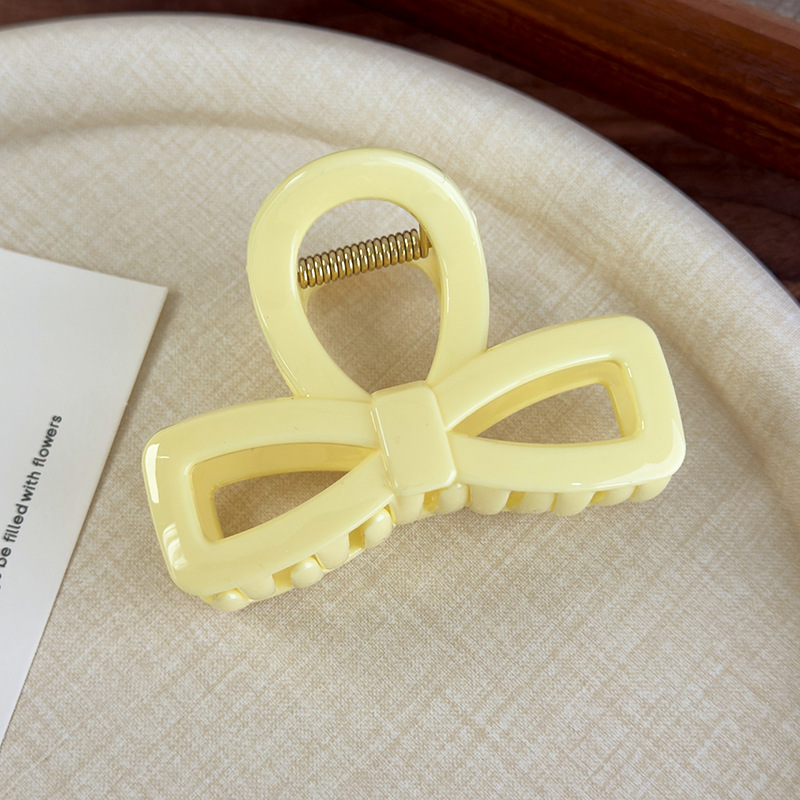 Agrafă de Păr Acrilică cu Fundiță