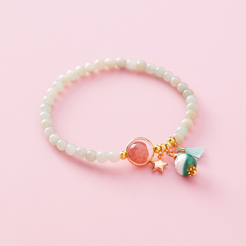 สร้อยข้อมือแมวเซรามิก