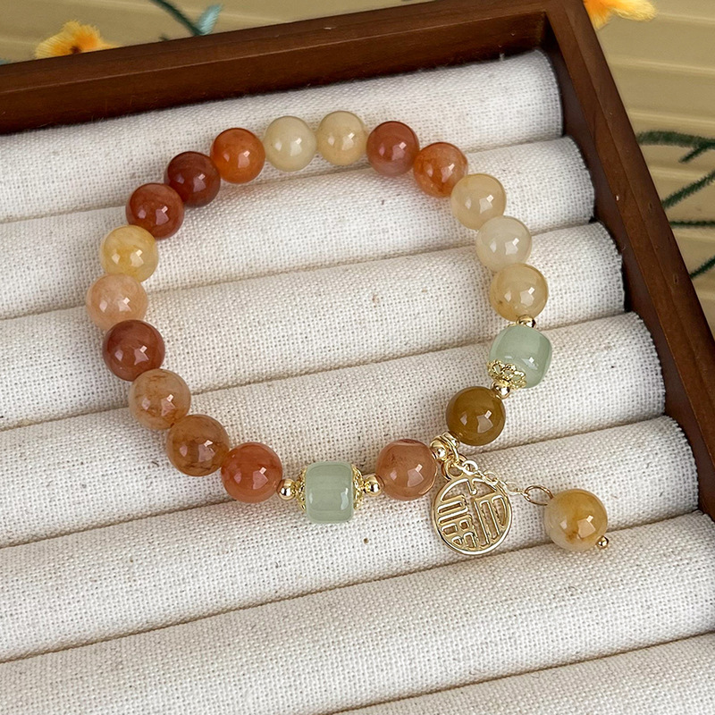 สร้อยข้อมือลูกปัดหลายชั้น