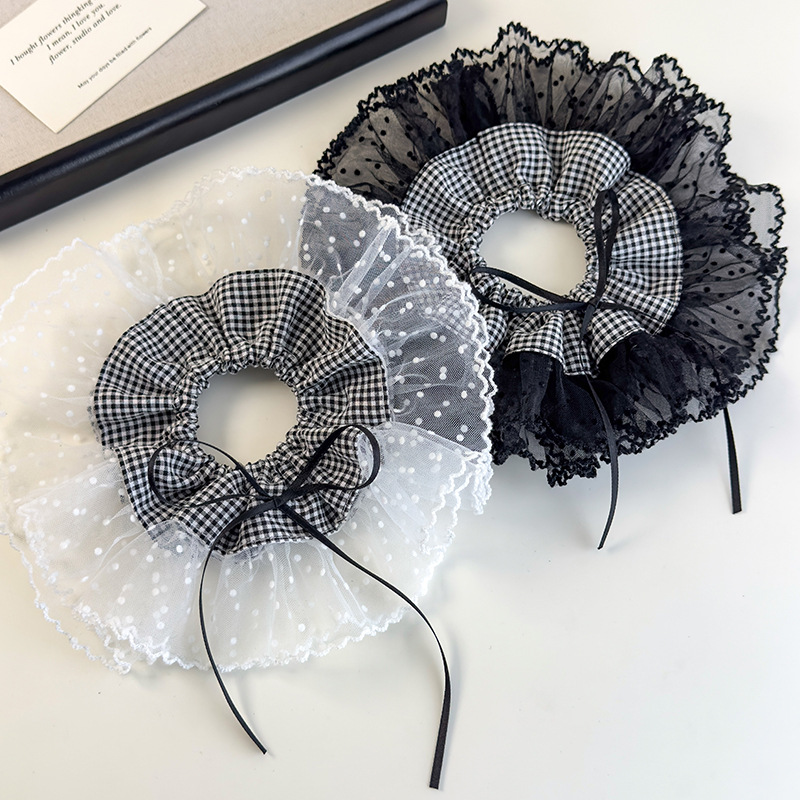 Σκραντσάκια Υπερμεγέθους με Δαντέλα και Πάτσγουορκ Πλέγμα