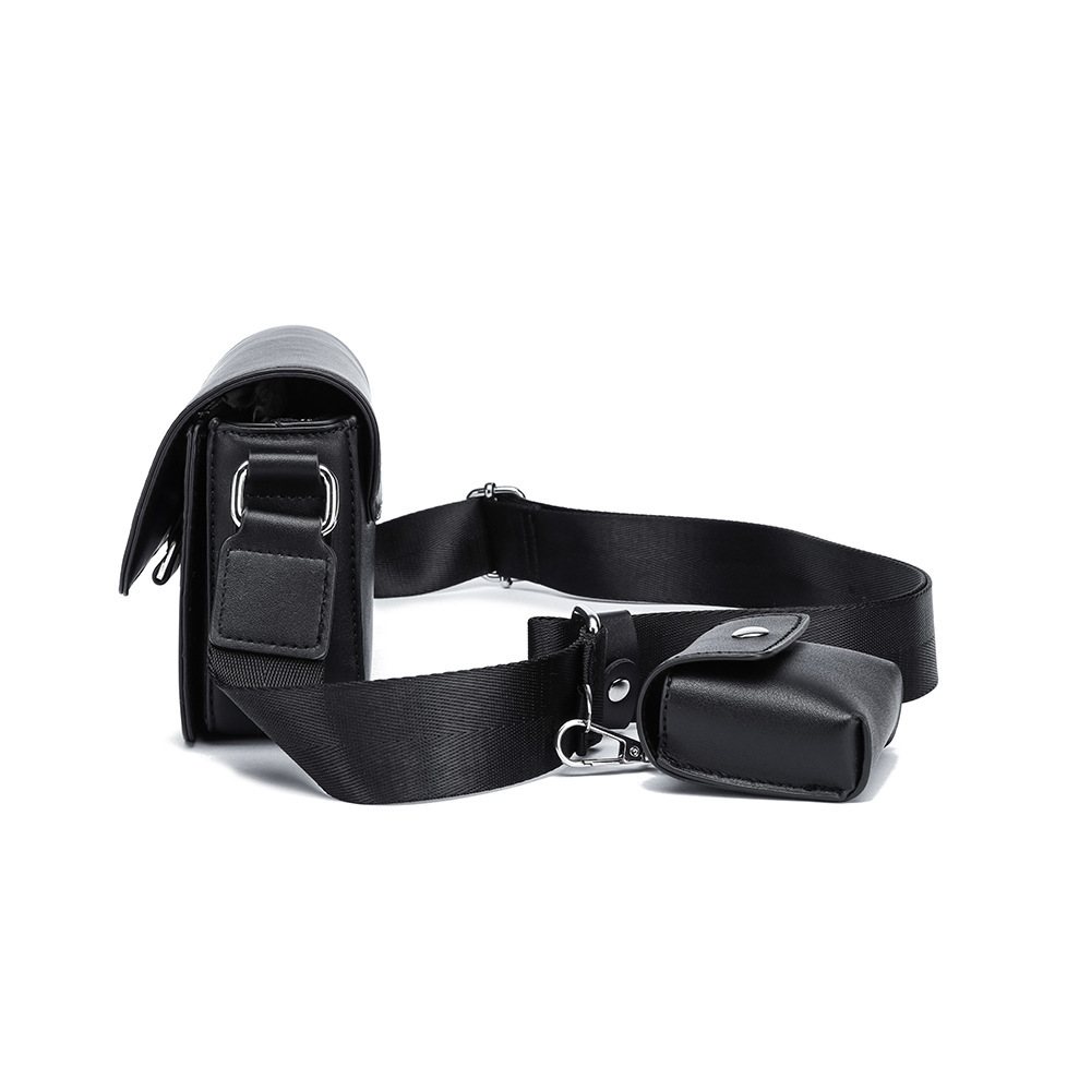 Geantă Crossbody pentru Bărbați cu Carouri