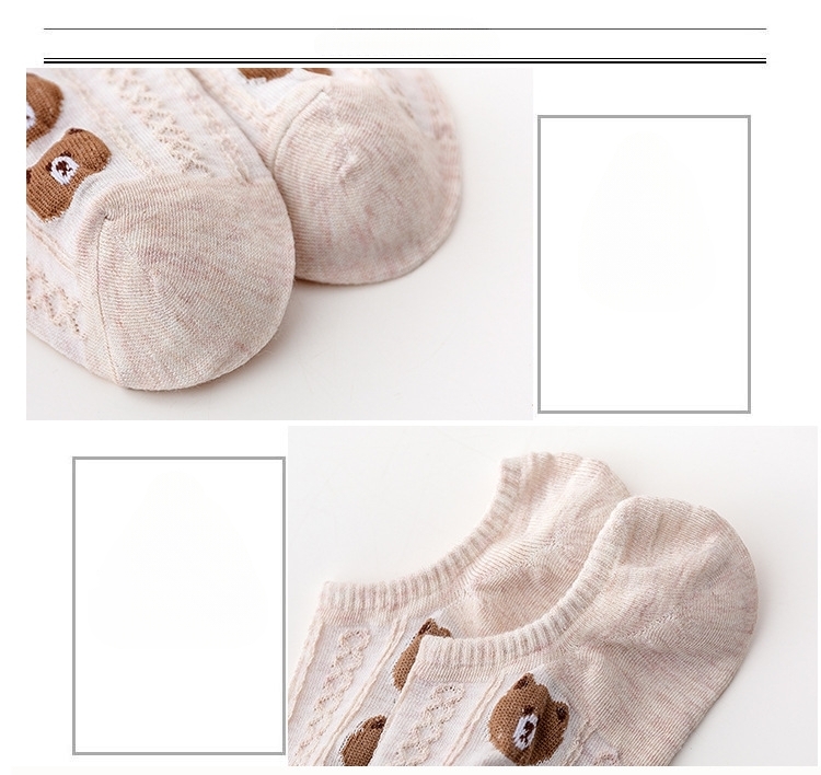 Ponožky Cartoon Medvěd Loaf