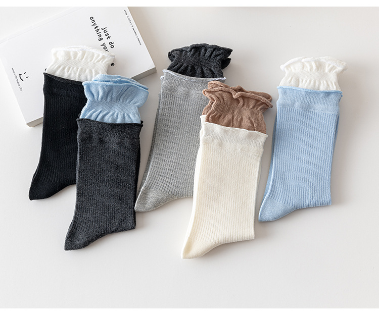 Meias Meia Cano Color-Block