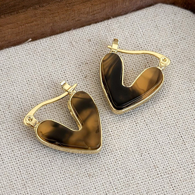 빈티지 미니멀리스트 기하학 드롭 귀걸이