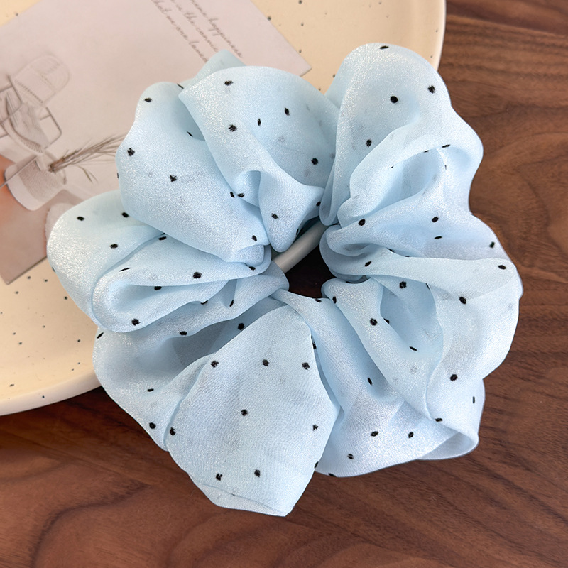 水玉ヘアスクランチー