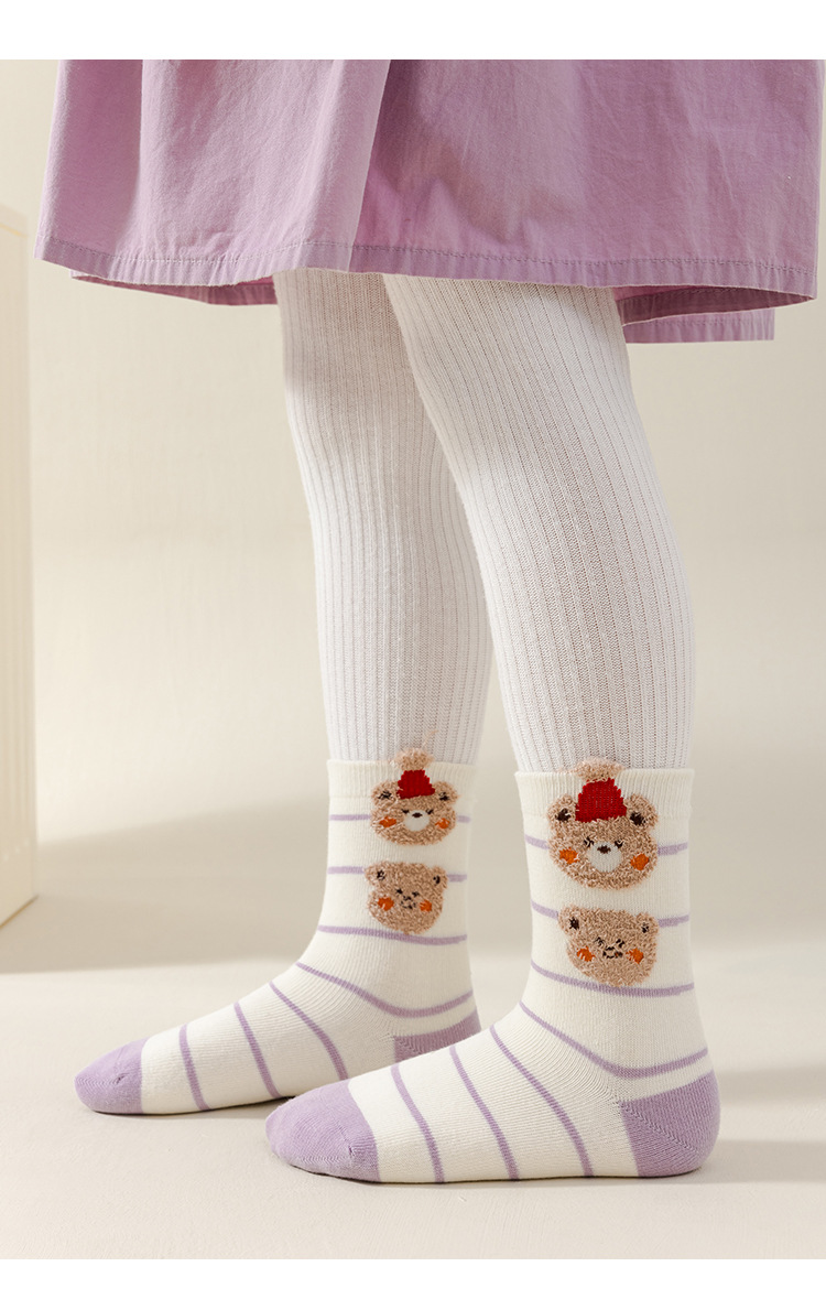 Meias Infantis Urso e Dinossauro