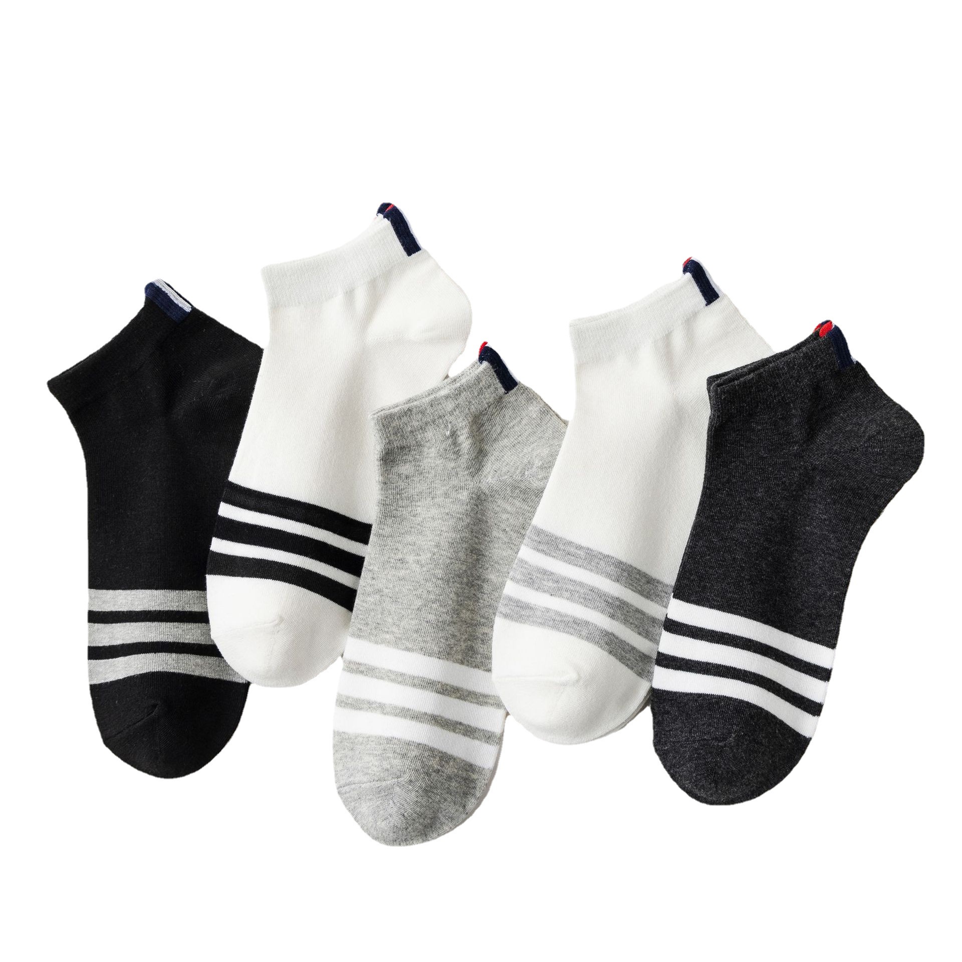 Herrar Bomull Osynliga Ankelsockor