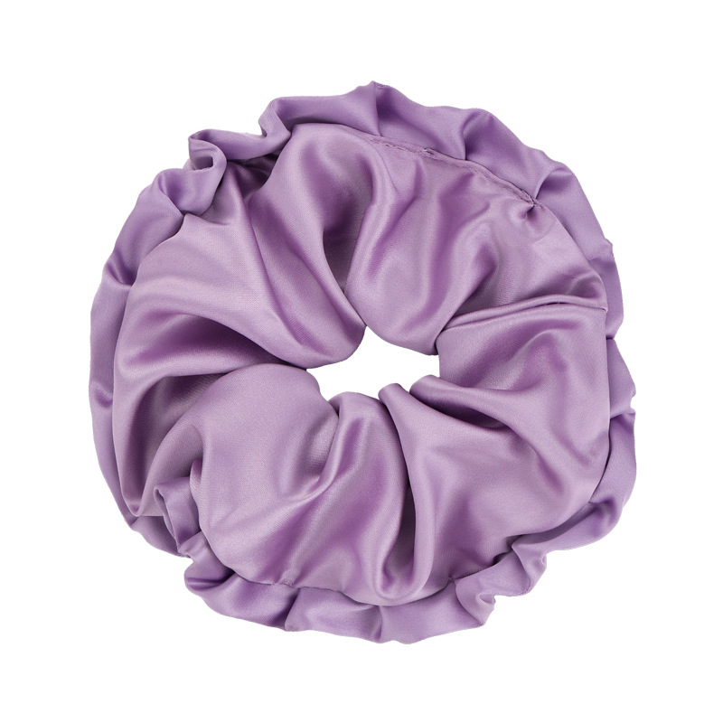 Chouchou Satin Français à Volants