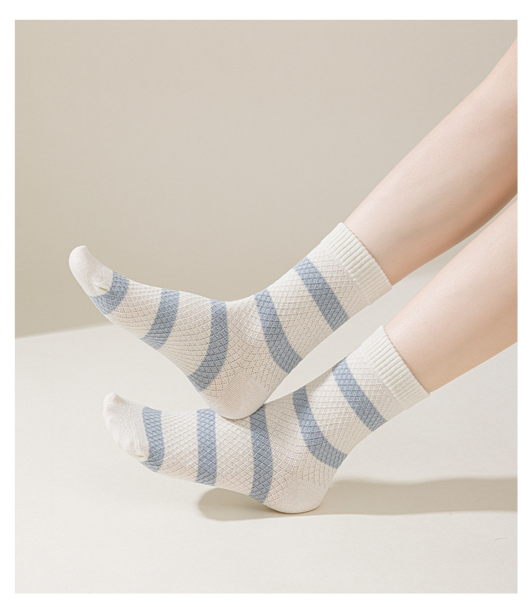 Meias Slouch Preppy de Meia Perna