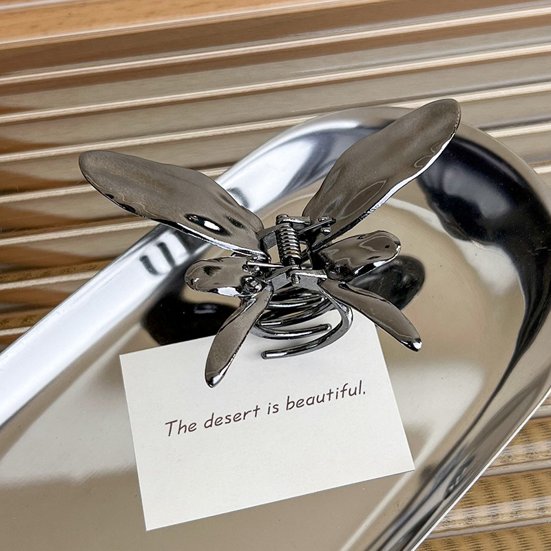 Agravă de Păr cu Fluture Metalic