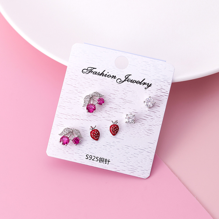 أقراط مثبتة فضة 925