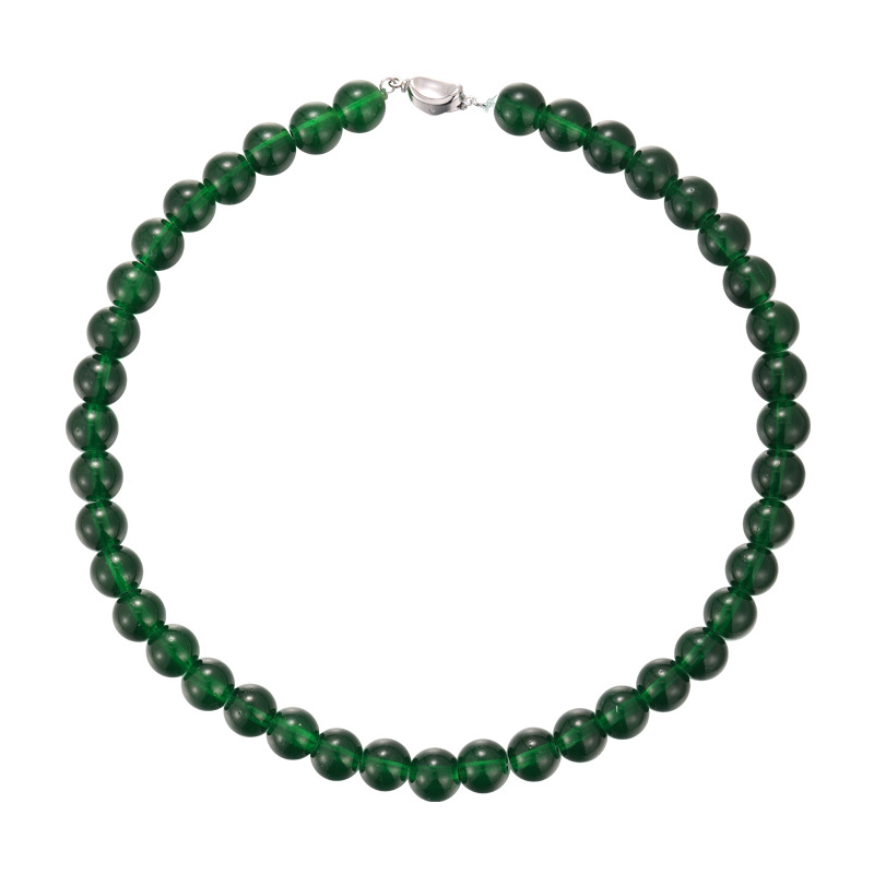 Green Beaded Necklace