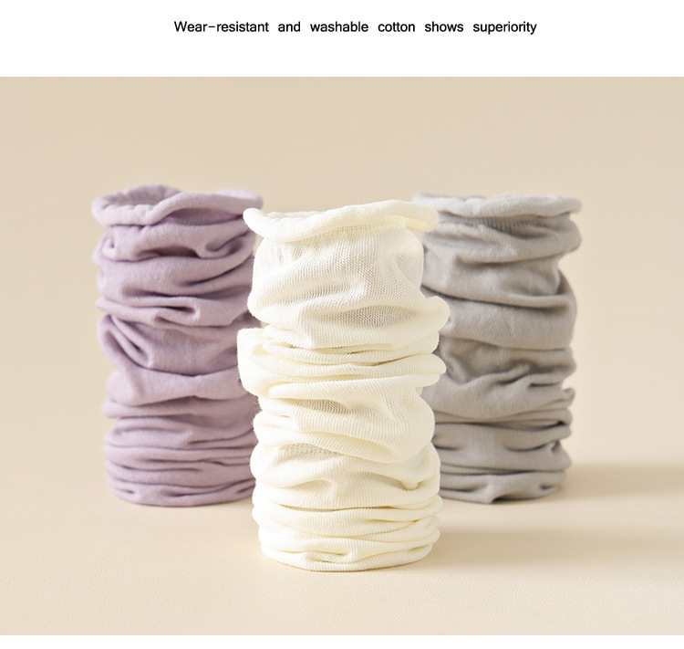 Meias Descaídas de Algodão Sem Costura