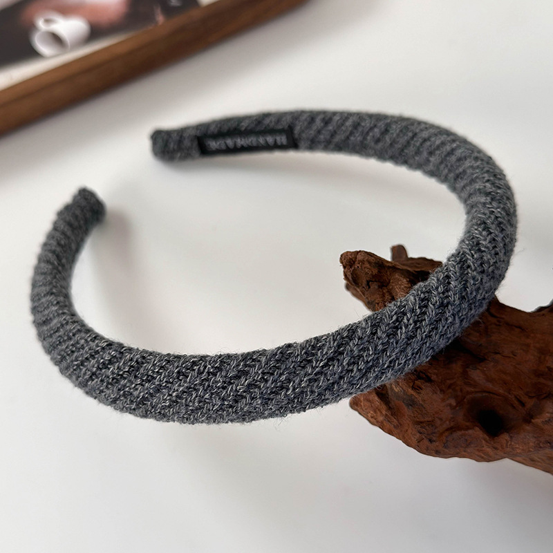 Cinta para el Cabello de Lana Vintage