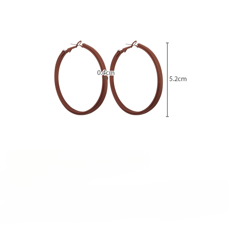 Большие Серьги-Обручи