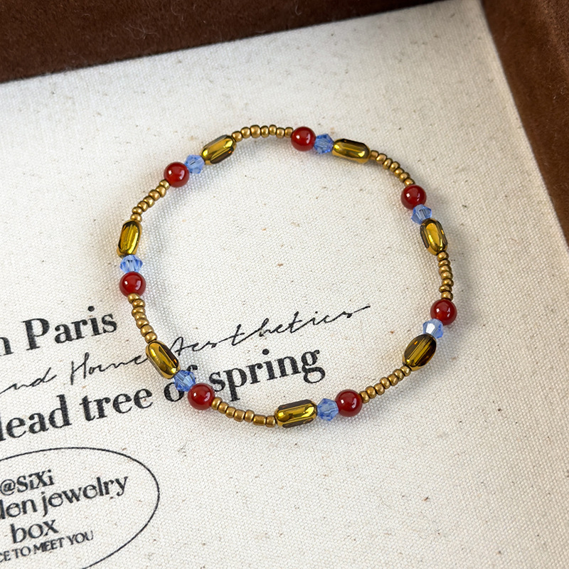 Bead Necklace and Bracelet Set