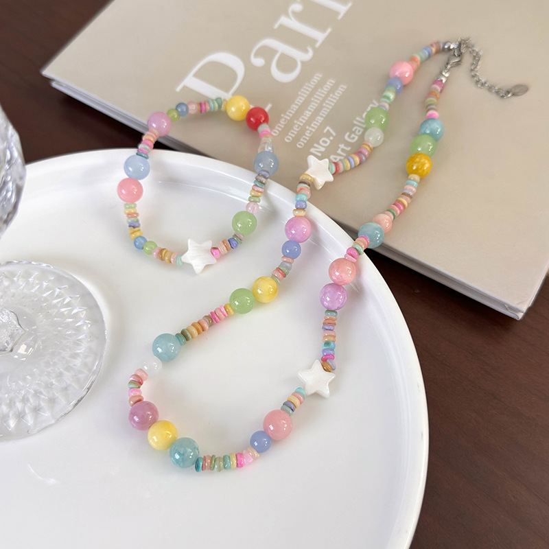 Бісерне Намисто Зірочка