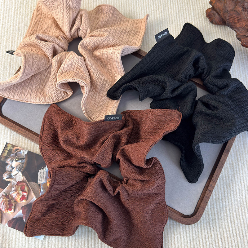 Fyrkantig Tygscrunchie