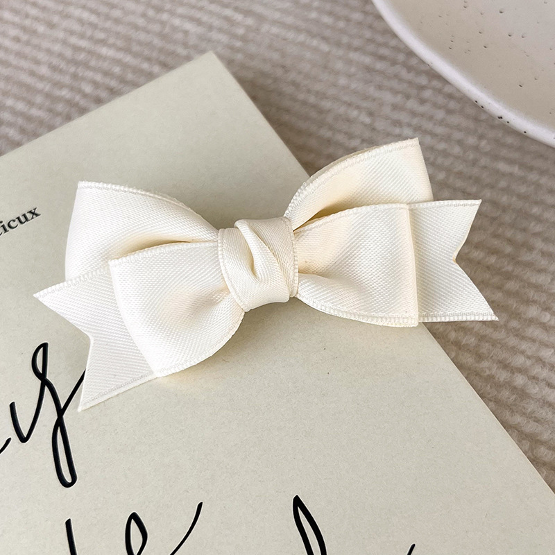 Pinza para el Pelo con Lazo de Satén