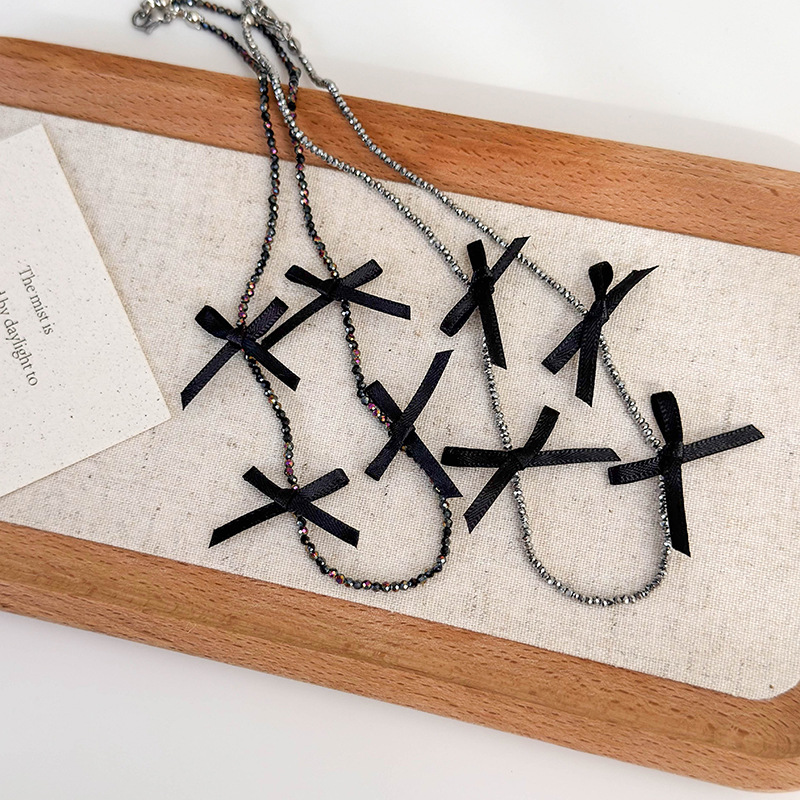 Кришталевий Намисто з Бантиком