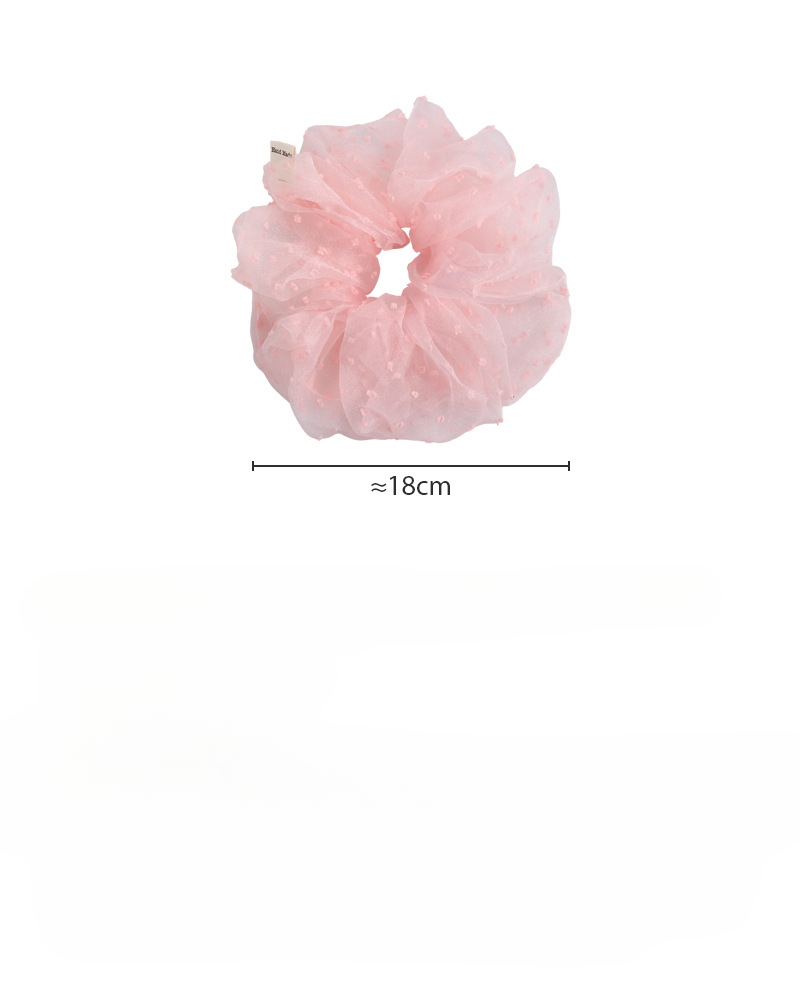 メッシュバブルポルカドットスクランチー