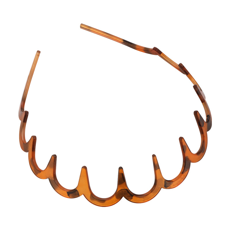 Banda de Păr U în Formă de Undă din Rășină