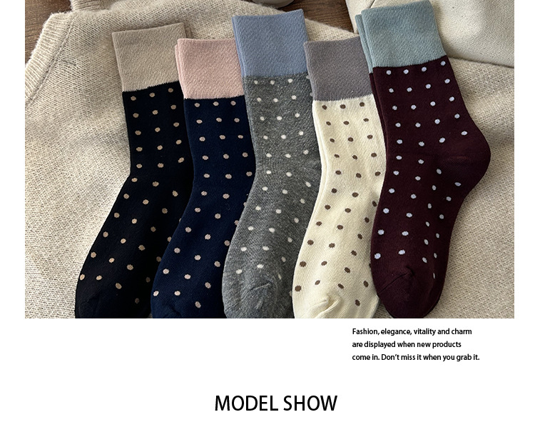 Dámské bavlněné ponožky