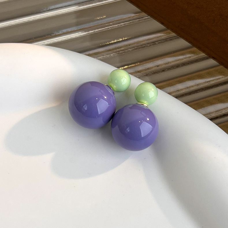 리버서블 볼 귀걸이