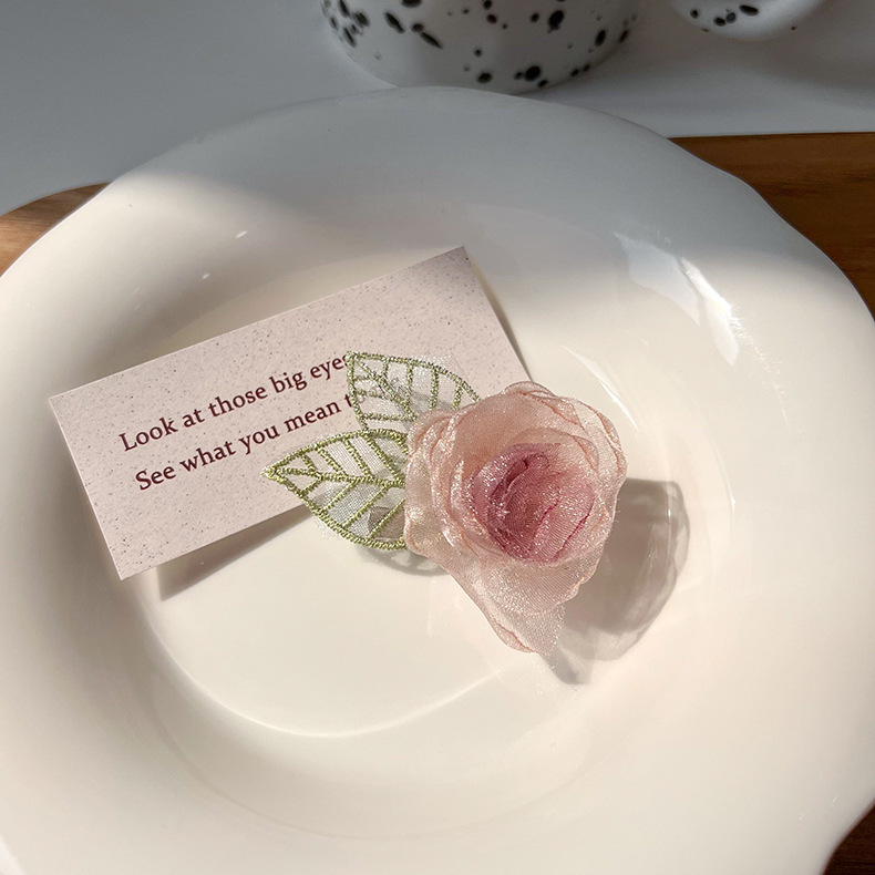 Fermacapelli Floreali con Camelia