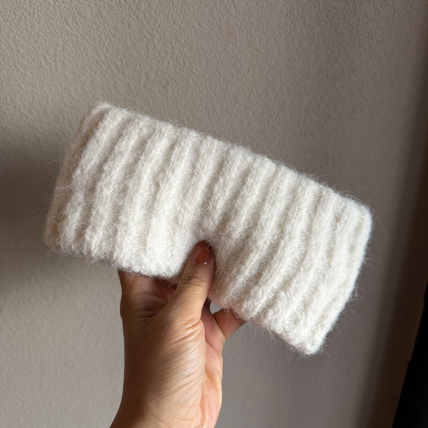 Pletená Čelenka ze Směsi Vlny