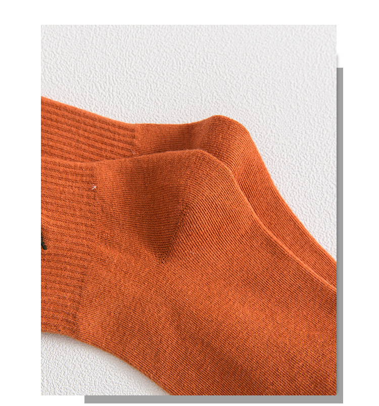 Meias de algodão até a panturrilha