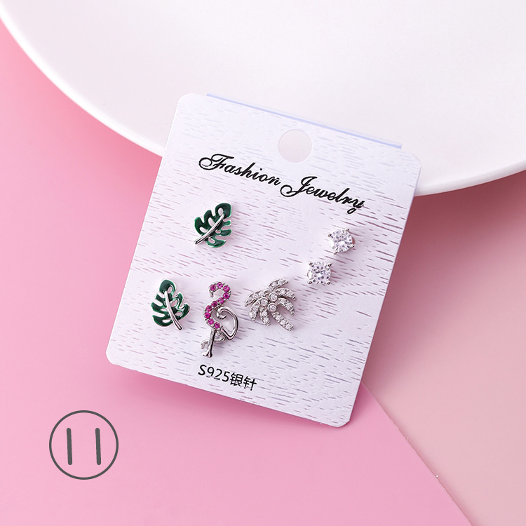 أقراط مثبتة فضة 925