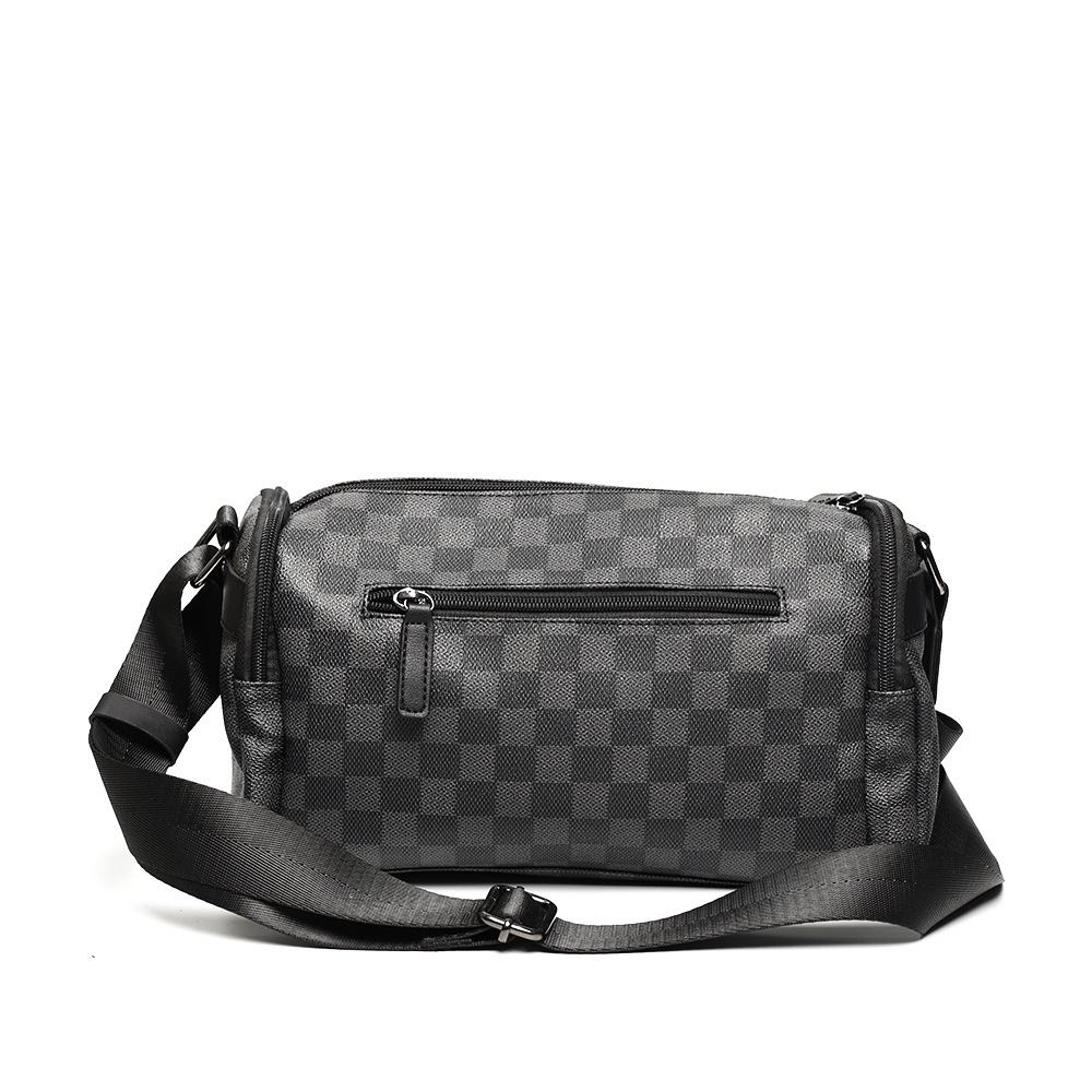 Heren Schoudertas Ruitpatroon