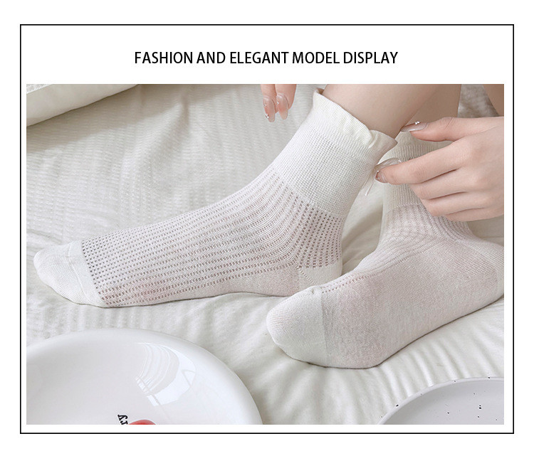 Meias Lolita Respiráveis