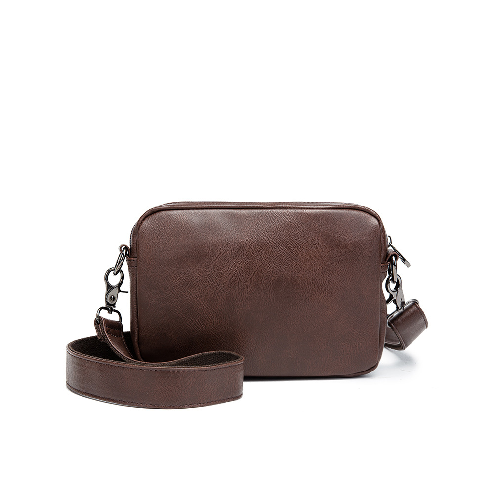 Bolso de hombro cuadrado retro