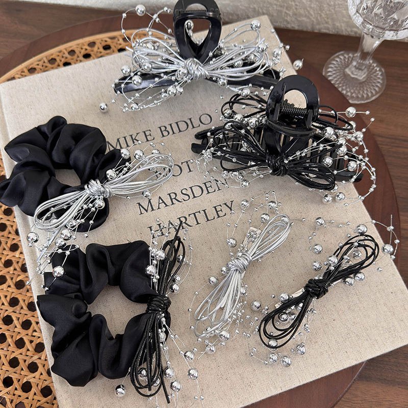 Barrette à Cheveux avec Chaîne à Billes