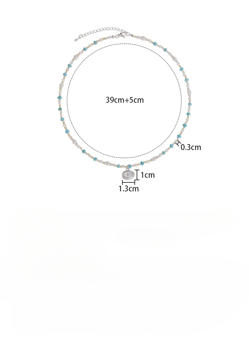 Beaded Shell Necklace