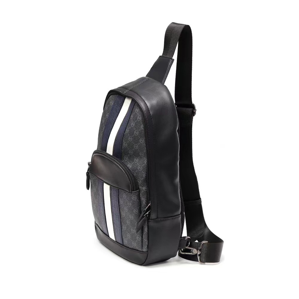 Borsa a tracolla uomo plaid