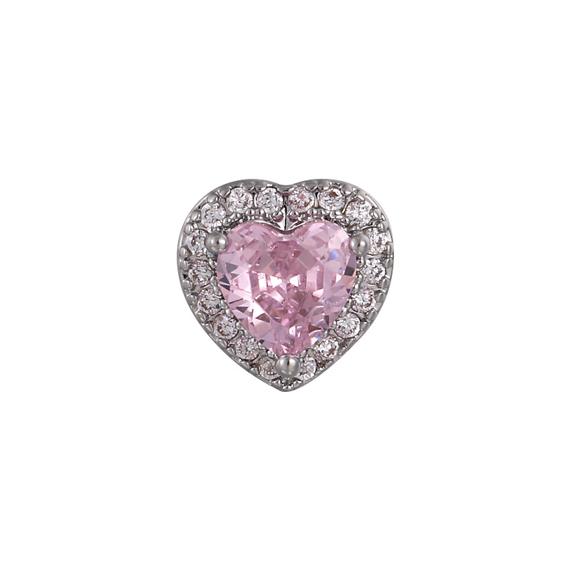 싱글 이어링 마이크로셋 지르코니아