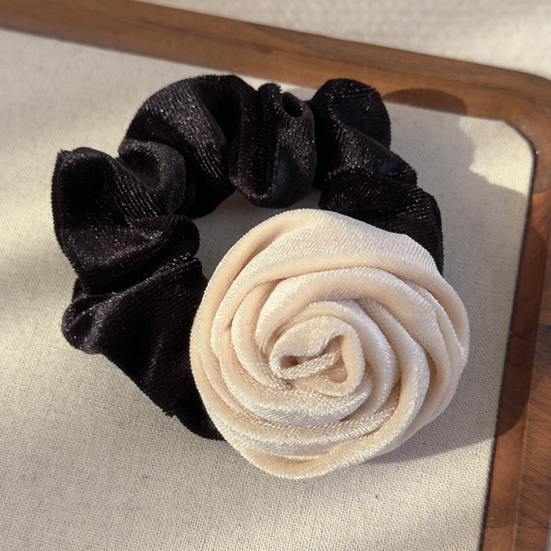 Velvet Rose Scrunchie