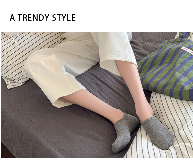 جوارب نسائية غير مرئية من القطن