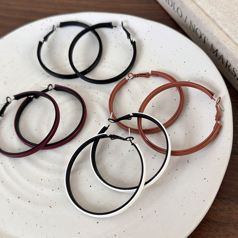 Большие Серьги-Обручи