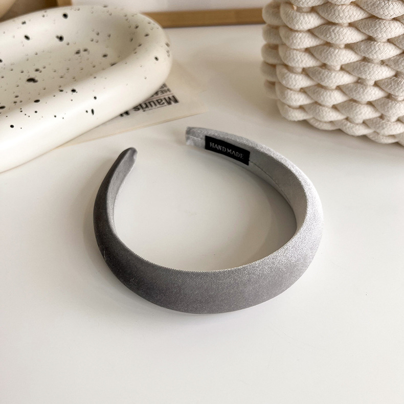 Diadema de Terciopelo Francés Vintage