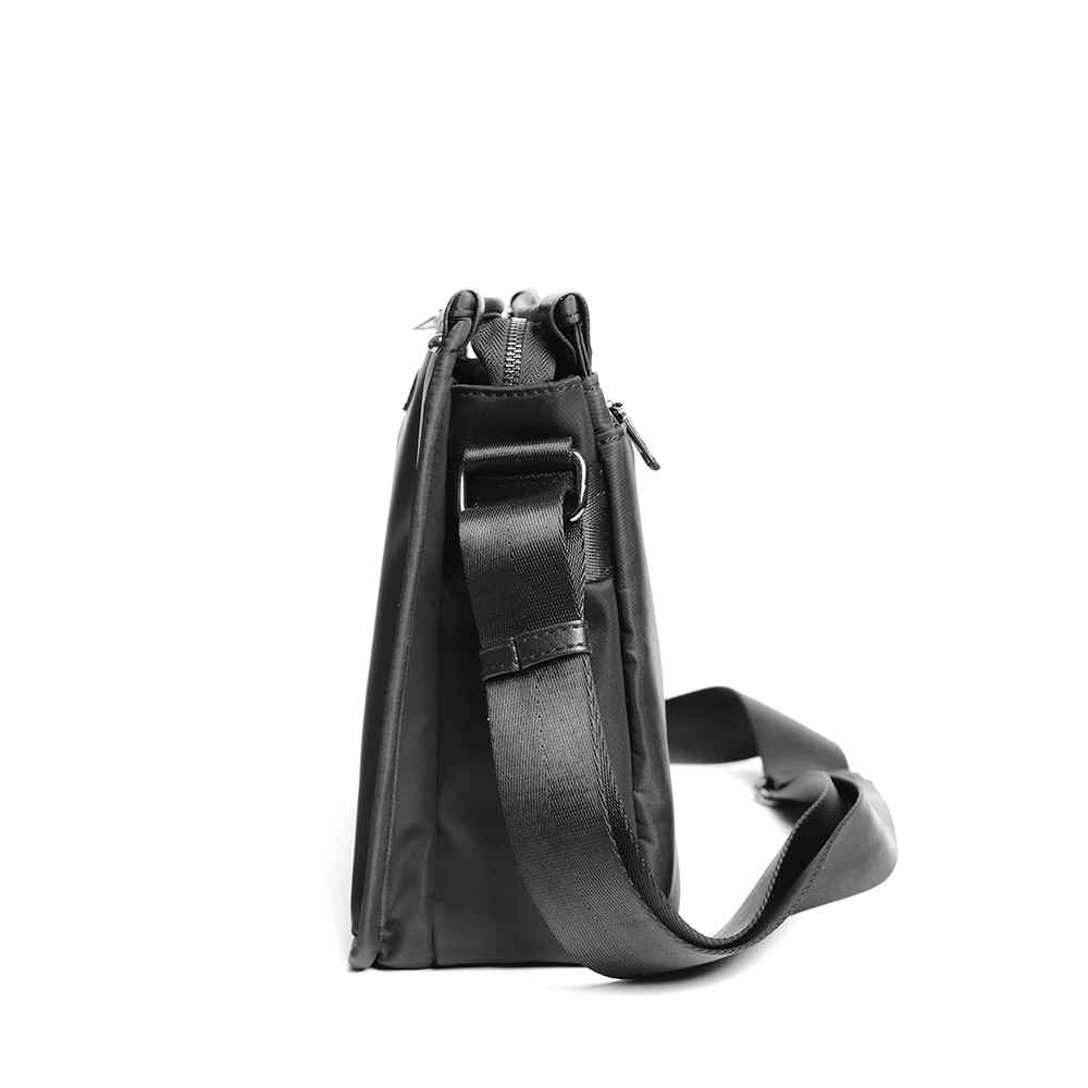 Borsa a tracolla in tessuto Oxford