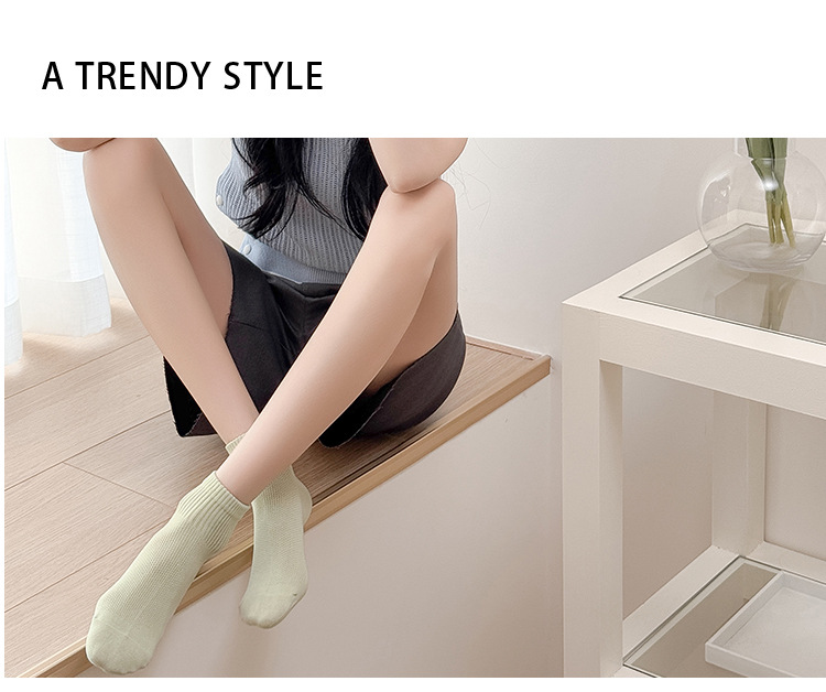 جوارب نسائية قطن شبكة صيف